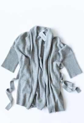  Kaschmir Strickjacke - Cloudy 